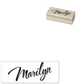 Tampons Encreurs Marilyn nom cursive écriture décorative (Tamponné)