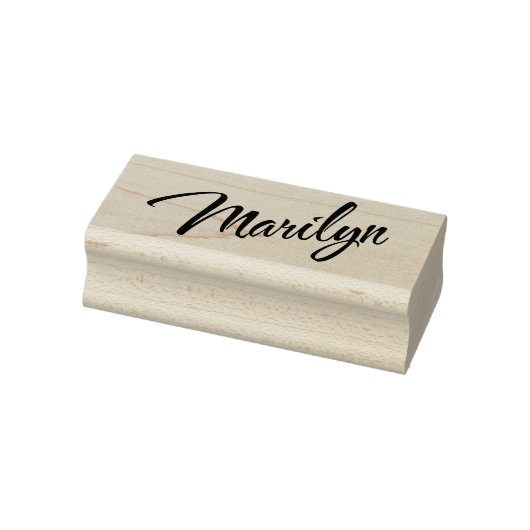 Tampons Encreurs Marilyn nom cursive écriture décorative (Tampon)