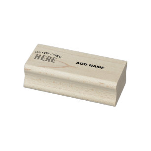 TAMPONS ENCREURS MARQUE VERIFIEE BRUNE PERSONNALISABLE MODERNE ET C
