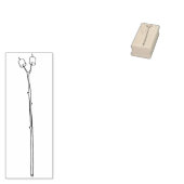 Tampons Encreurs Marshmallows sur un Timbre en caoutchouc (Tamponné)