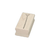 Tampons Encreurs Marshmallows sur un Timbre en caoutchouc (Tampon)