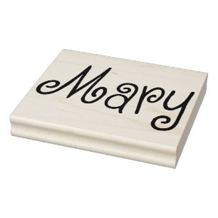 Tampons Encreurs "Mary" - Authentic '60s Retro Typographie Art Timb