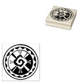 Tampons Encreurs Mayan Hunab Ku Graphisme Design Timbre en caoutcho (Tamponné)