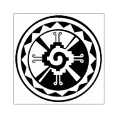 Tampons Encreurs Mayan Hunab Ku Graphisme Design Timbre en caoutcho (Impression)