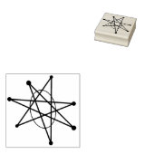 Tampons Encreurs MCM Starburst moderne de Noël atomique (Tamponné)