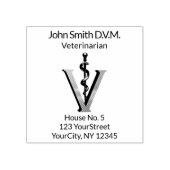 Tampons Encreurs Médecine vétérinaire Asclepius Vet Elégant (Impression)