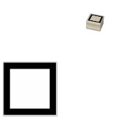 Tampons Encreurs Medium square frame / 中平角 (Tamponné)