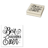 Tampons Encreurs Meilleure Grand-mère du Monde (Tamponné)