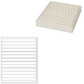 Tampons Encreurs Mémo, Liste des tâches, Notes, Journal (Tamponné)