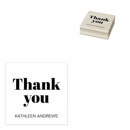 Tampons Encreurs "Merci" (Tamponné)