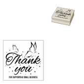 Tampons Encreurs Merci à papillon mou (Tamponné)