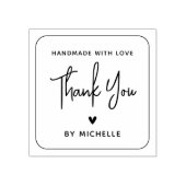 Tampons Encreurs Merci artisanal personnalisé (Impression)