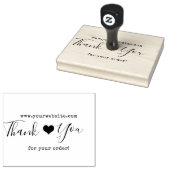 Tampons Encreurs Merci Créez votre propre message personnalisé Vint (Tamponné)