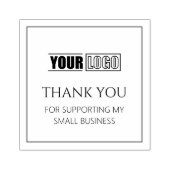Tampons Encreurs Merci de logo personnalisé (Impression)