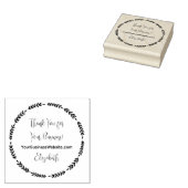 Tampons Encreurs Merci De Serrure Pour Votre Entreprise Nom De Site (Tamponné)