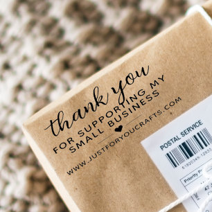 Tampons Encreurs Merci de soutenir mon site de petite entreprise