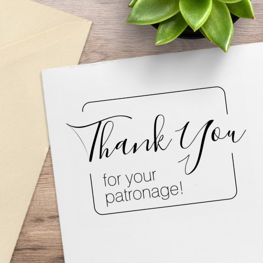 Tampons Encreurs Merci de trame simple