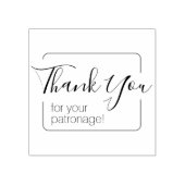 Tampons Encreurs Merci de trame simple (Impression)