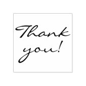 Tampons Encreurs Merci écriture élégante (Impression)