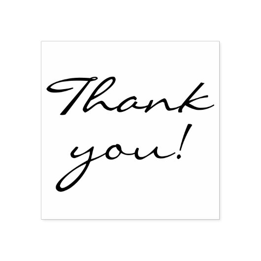 Tampons Encreurs Merci écriture élégante (Impression)