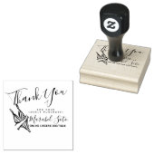 Tampons Encreurs Merci Lingerie Vêtements d'affaires Timbre en caou (Tamponné)