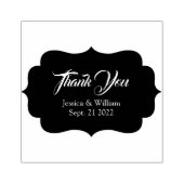 Tampons Encreurs Merci mariage personnalisé (Impression)