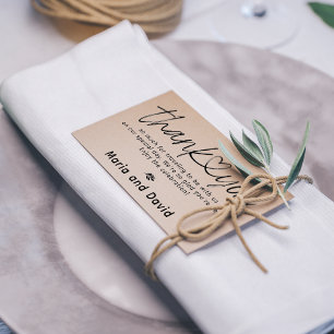 Tampons Encreurs Merci Mariage simple