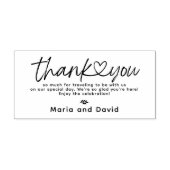 Tampons Encreurs Merci Mariage simple (Impression)