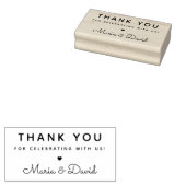 Tampons Encreurs Merci Mariage simple (Tamponné)
