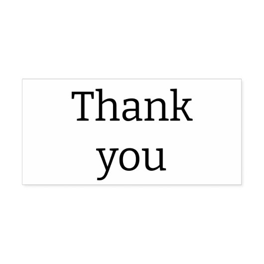 Tampons Encreurs Merci" Message personnalisé Timbre d'art en bois (Impression)