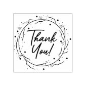 Tampons Encreurs Merci mignon et simple (Impression)