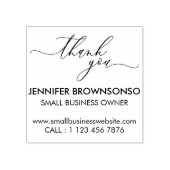 Tampons Encreurs Merci nom de petite entreprise (Impression)