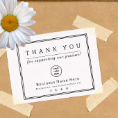 Tampons Encreurs Merci Pour Acheter Notre Logo D'Entreprise