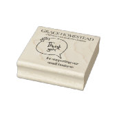 Tampons Encreurs Merci pour soutenir les petites entreprises Ajoute (Tampon)