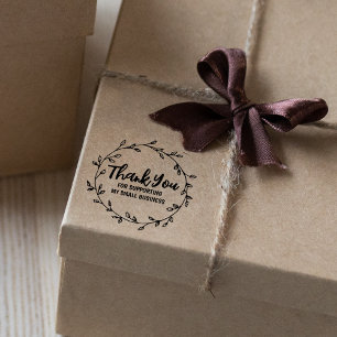 Tampons Encreurs Merci pour soutenir ma petite entreprise,