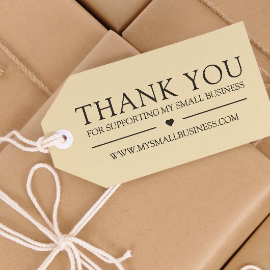 Tampons Encreurs Merci pour soutenir ma petite entreprise Minimal