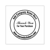 Tampons Encreurs Merci Pour Votre Modèle De Nom Professionnel D'Ach (Impression)