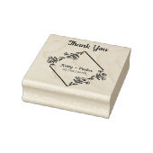 Tampons Encreurs Merci Quote Diamant et Mariage Fleur sauvage (Tampon)