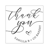Tampons Encreurs Merci Script Coeur Produits cuits boulangerie affa (Impression)