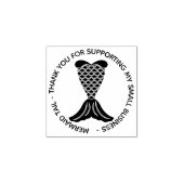 Tampons Encreurs Merci simple de sirène (Impression)