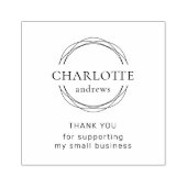 Tampons Encreurs MERCI! Timbre d'art circulaire (Impression)