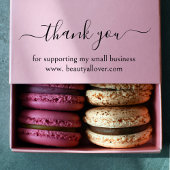 Tampons Encreurs Merci! Timbre en caoutchouc manuscrit