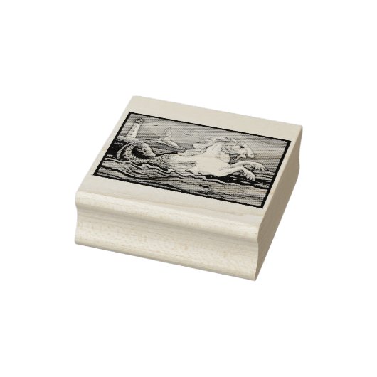 TAMPONS ENCREURS MERHORSE & LIGHT HOUSE IMAGINAIRE CAOUTCHOUC EN CA (Tampon)