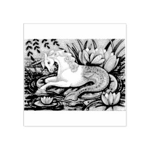 TAMPONS ENCREURS MERHORSE & LILY PADS IMAGINAIRE CAOUTCHOUC EN CAOU