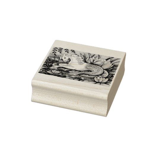 TAMPONS ENCREURS MERHORSE & LILY PADS IMAGINAIRE CAOUTCHOUC EN CAOU (Tampon)