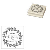 Tampons Encreurs Merry Christmas And Happy New Year (Tamponné)