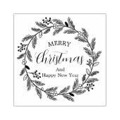 Tampons Encreurs Merry Christmas And Happy New Year (Impression)