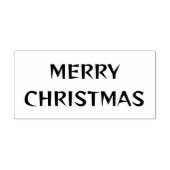 Tampons Encreurs MERRY CHRISTMAS Timbre En Caoutchouc (Impression)