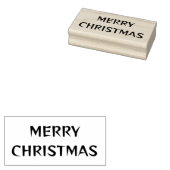 Tampons Encreurs MERRY CHRISTMAS Timbre En Caoutchouc (Tamponné)