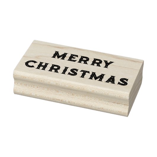 Tampons Encreurs MERRY CHRISTMAS Timbre En Caoutchouc (Tampon)